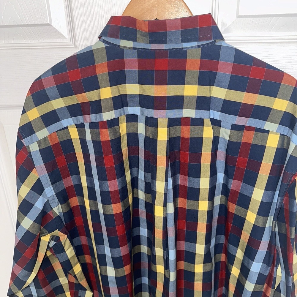 Jos‎ A. Banks Mens Traveler's Checkered Long Sleeve Button Down Shirt XL - Picture 7 of 16